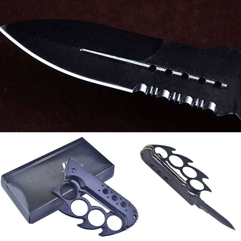 2025 Best Edc Knife Survival Knife Folding Knife Hunting Knife Tactical Knife Brass Knuckle Knife| POPOTR™