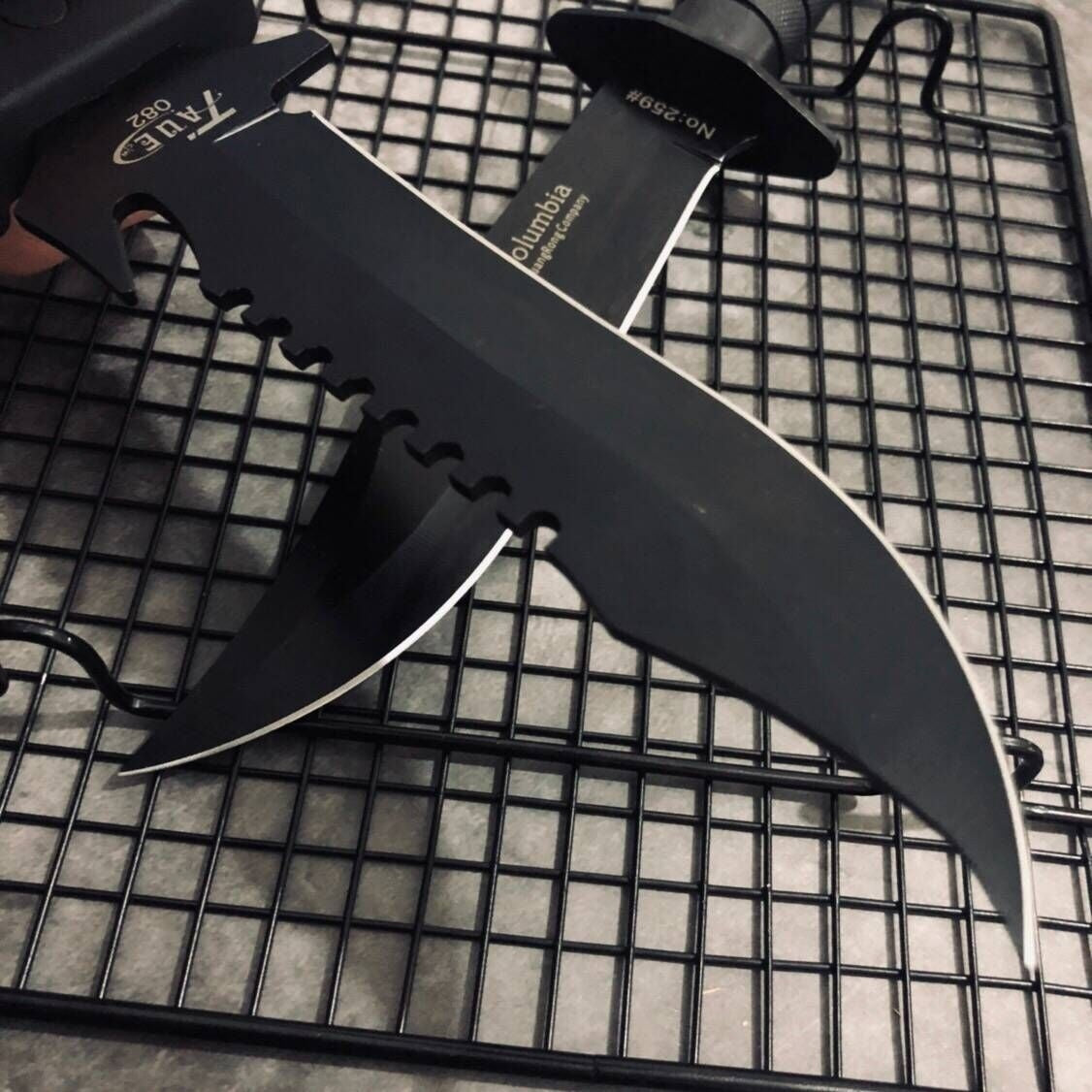High Quality Military Tactical Dagger Knife for Outdoor Hunting Camping Tanto Rescue Fixed Blade Knives Defensive Knife Black Couteau