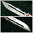 2022 Survival Knife Practice Butterfly Knife Combat Knife  Combat Knife  Hunting Knife Training Knife Tactical Knife Blade| POPOTR™