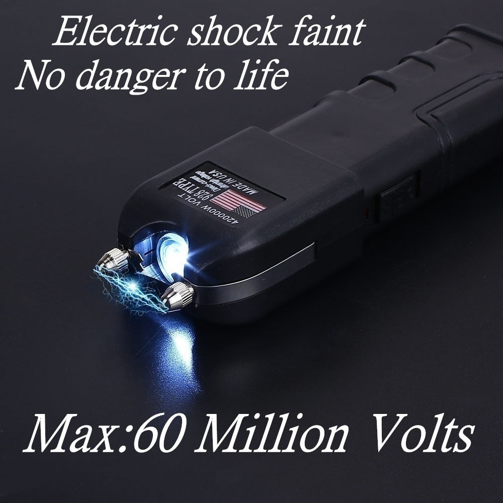 2025 Tactical Flashlight Stun Gun for sale Volts Portable Gun Safe  Survival Camp | POPOTR™