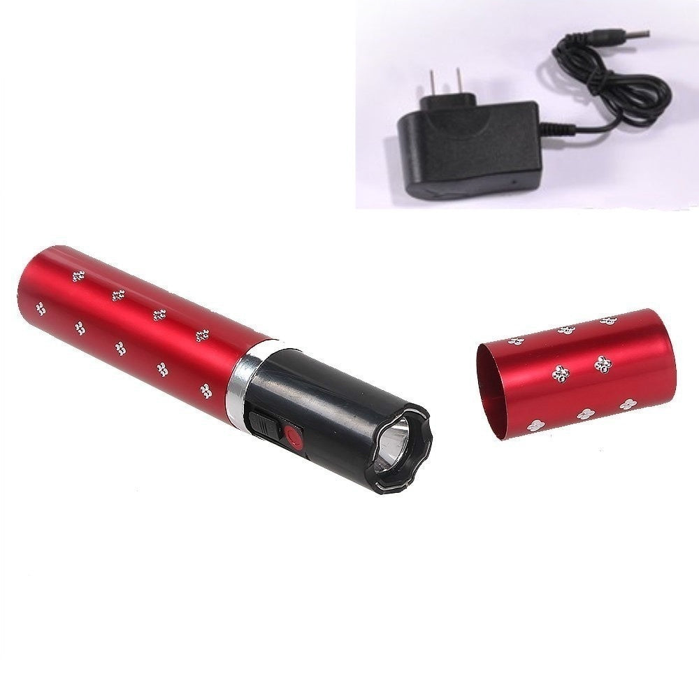 Cheap Reliable Stun Torch LED Lipstick Flashlight Self-Defense Defend Yourself Electric Tazer Women&#39;s Fashion