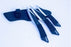 2022 3Pcs Stiletto Knife Survival Knife Set Hunting Knife Tactical Knife Stainless Steel Knife | POPOTR™