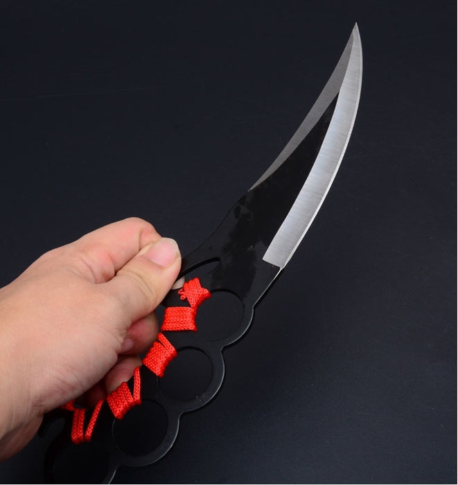 2022 Knuckle Knife Camping Knife Ring Knife Self-defense Knife Multifunction Knife | POPOTR™