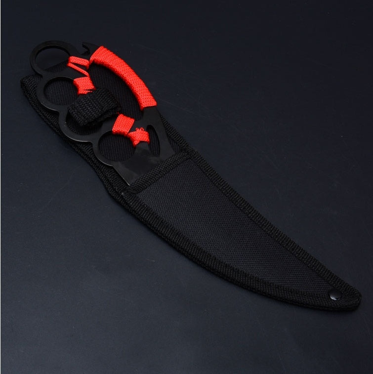 2025 Knuckle Knife Camping Knife Ring Knife Self-defense Knife Multifunction Knife | POPOTR™