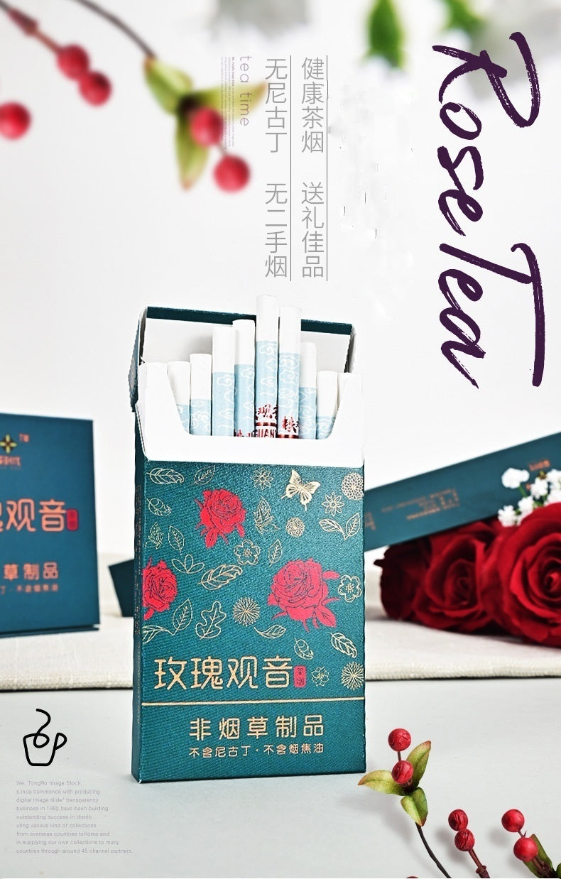 2022 Herbal Cigarettes Best Cigarettes Smoke Roses Smoked Tea Healthy Cigarettes | POPOTR™