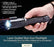 2022 Women's Stun Gun for sale Tactical Flashlight Stun Gun for sale VS Taser Stun Baton Super Bright Flashlight Survival Camp | POPOTR™
