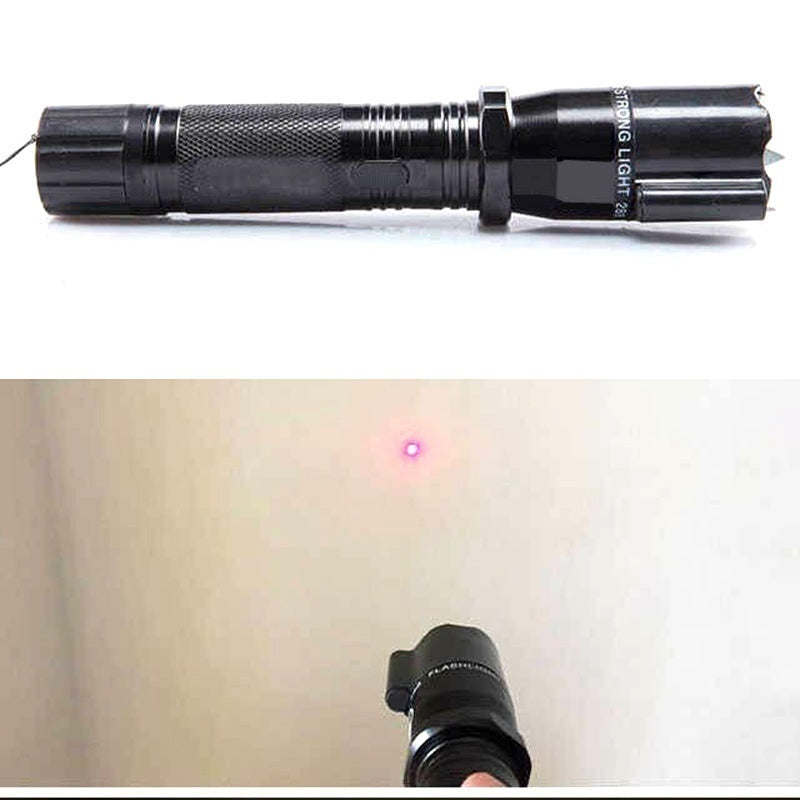 2025 Women's Stun Gun for sale Tactical Flashlight Stun Gun for sale VS Taser Stun Baton Super Bright Flashlight Survival Camp | POPOTR™