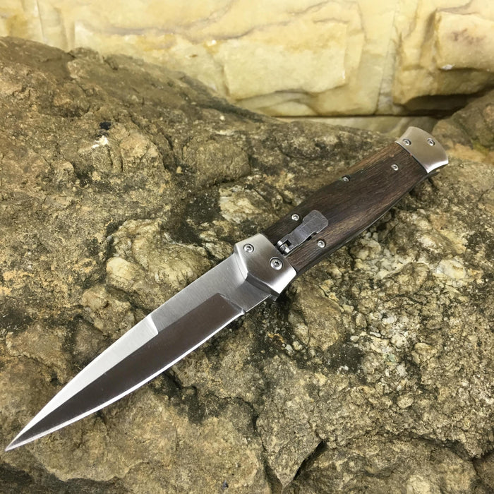 2022 Survival Knife Hunting Knife Tactical Knife Spring Assisted Knife Blade Auto Knife| POPOTR™