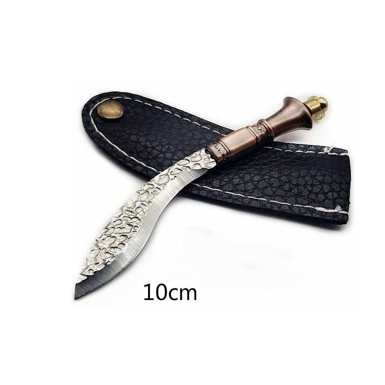 【free gift】18 Kinds - of Mini Pocket Folding Brass Knife Small Keyring Knife Keychain Pendant Outdoor Camping Gifts