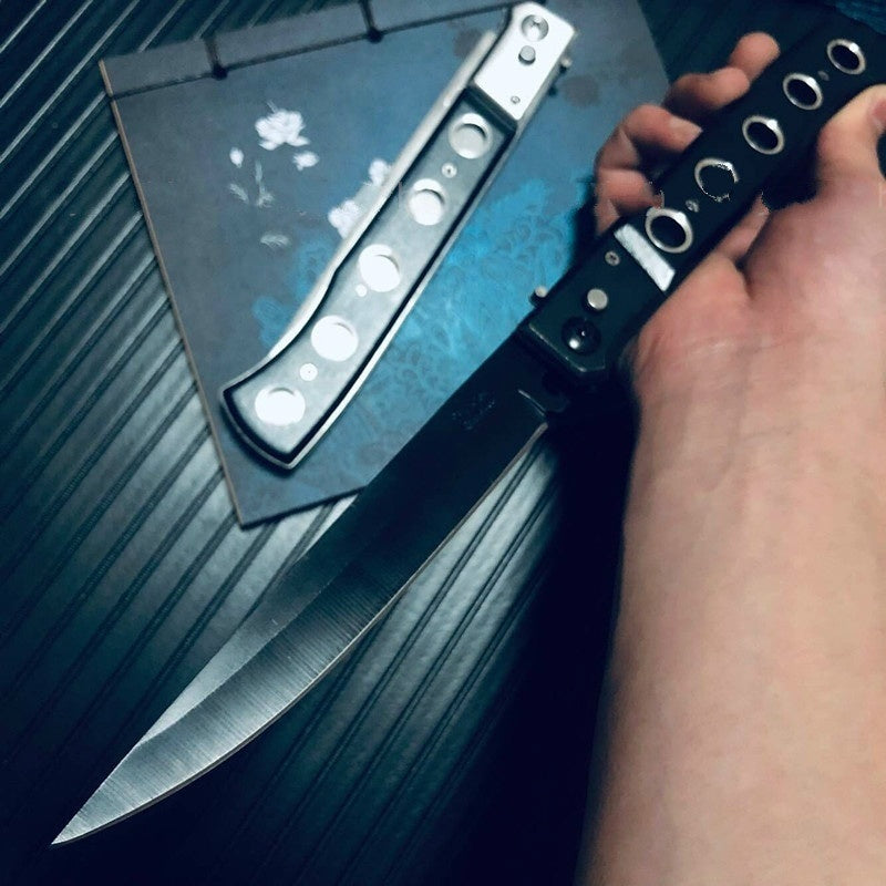 2025 Sword Umbrella Otf Knife Stiletto Knife Hunting Knife Tactical Knife Spring Assisted Knife Blade Multi-purpose Knife| POPOTR™