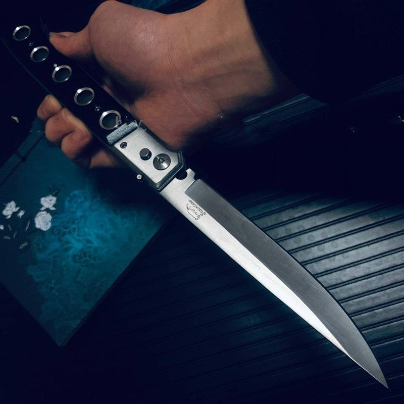 2025 Sword Umbrella Otf Knife Stiletto Knife Hunting Knife Tactical Knife Spring Assisted Knife Blade Multi-purpose Knife| POPOTR™