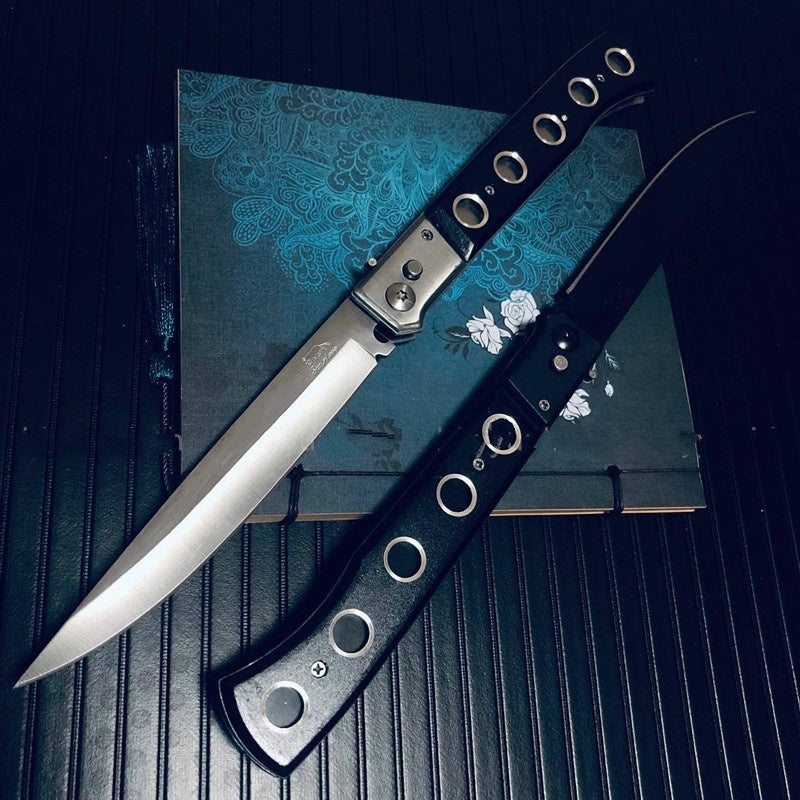 2025 Sword Umbrella Otf Knife Stiletto Knife Hunting Knife Tactical Knife Spring Assisted Knife Blade Multi-purpose Knife| POPOTR™