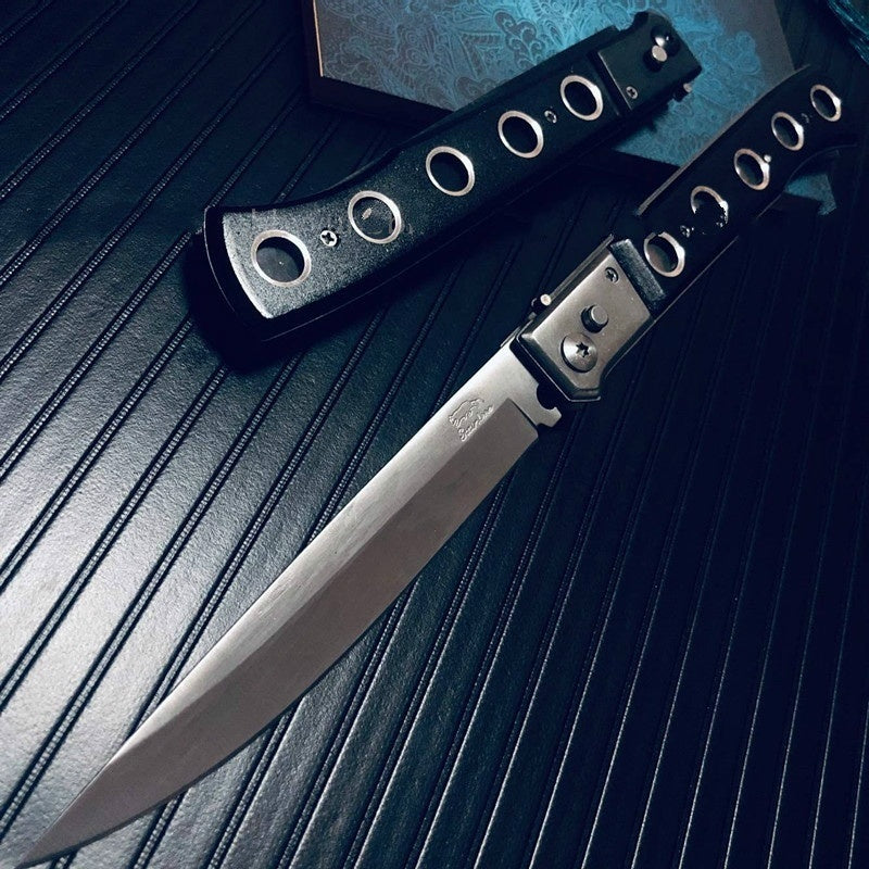 2025 Sword Umbrella Otf Knife Stiletto Knife Hunting Knife Tactical Knife Spring Assisted Knife Blade Multi-purpose Knife| POPOTR™