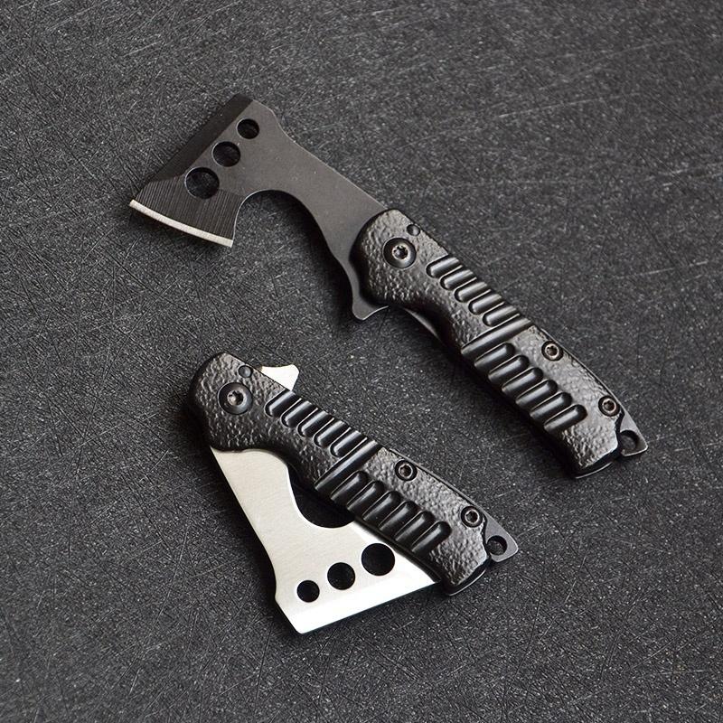 2025 【Free gift】Outdoor 4.2cm mini Axe/10cm Mini Folding Axe Ball Bearing | POPOTR™