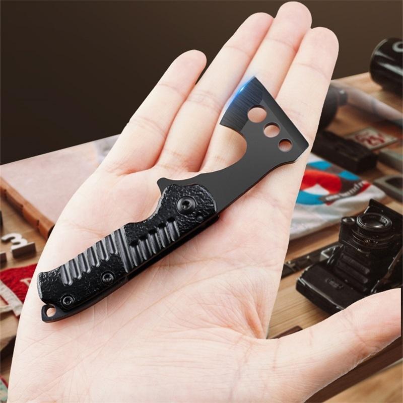 2025 【Free gift】Outdoor 4.2cm mini Axe/10cm Mini Folding Axe Ball Bearing | POPOTR™