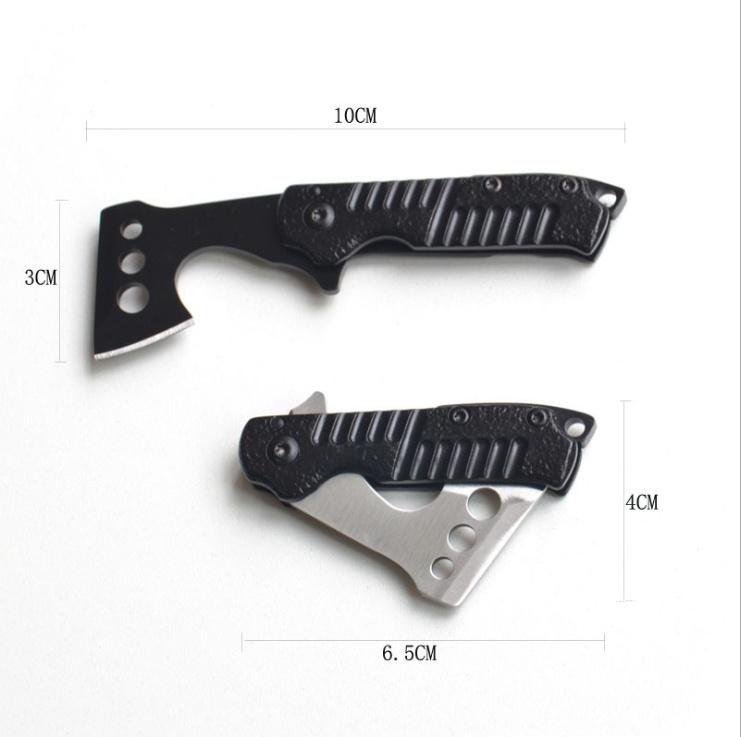 2025 【Free gift】Outdoor 4.2cm mini Axe/10cm Mini Folding Axe Ball Bearing | POPOTR™