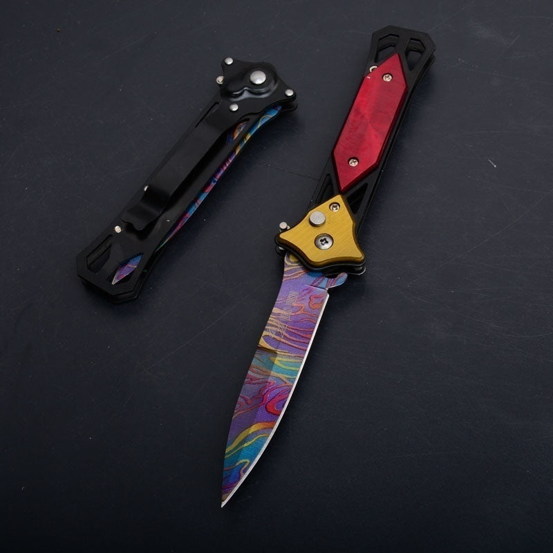 2025 Survival Knife Folding Knife Hunting Knife Assisted Knife Automatic Knife Blade Stainless Steel Knife| POPOTR™