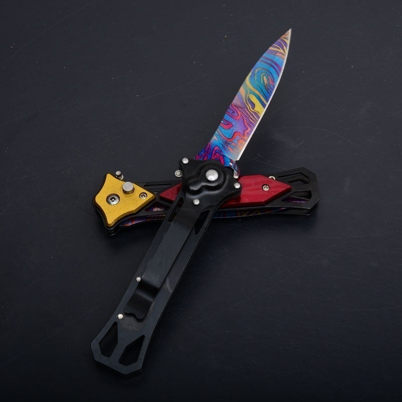 2025 Survival Knife Folding Knife Hunting Knife Assisted Knife Automatic Knife Blade Stainless Steel Knife| POPOTR™