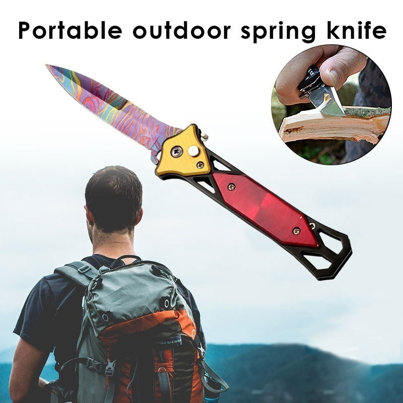 2025 Survival Knife Folding Knife Hunting Knife Assisted Knife Automatic Knife Blade Stainless Steel Knife| POPOTR™