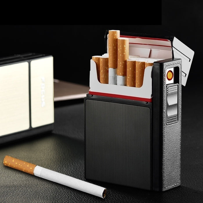2022 2in1 Cool Lighters For Sale  Cigarette Lighter USB Lighter Windproof Lighter Smoking Lighter  Best Cigar Lighter | POPOTR™