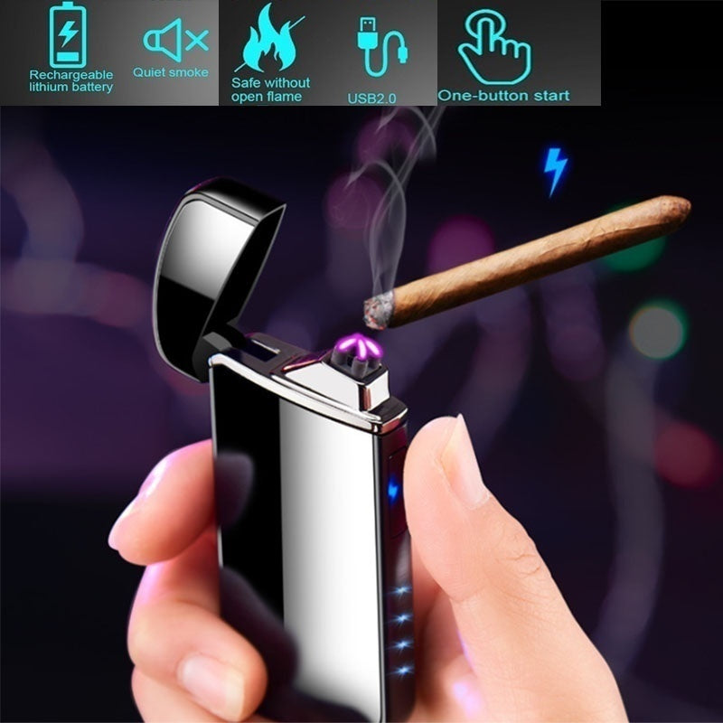 2022 Cool Lighters For Sale  Cigarette Lighter USB Lighter Windproof Lighter Rechargeable Lighter Electric Lighters Best Cigar Lighter | POPOTR™