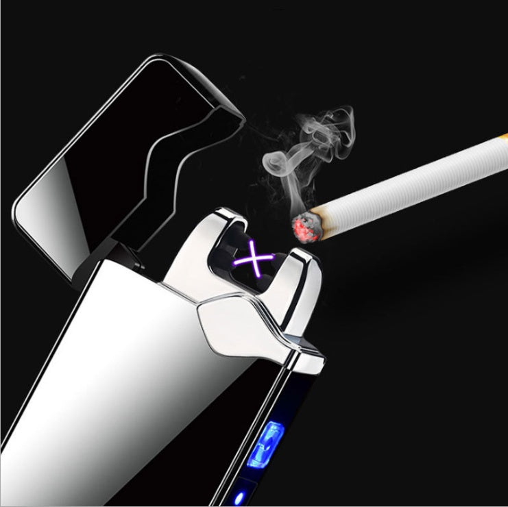 2025 Cigarette Lighter Metal Lighter USB Lighter Rechargeable Lighter Windproof Lighter  Electric Lighters For Sale   Arc Lights| POPOTR™