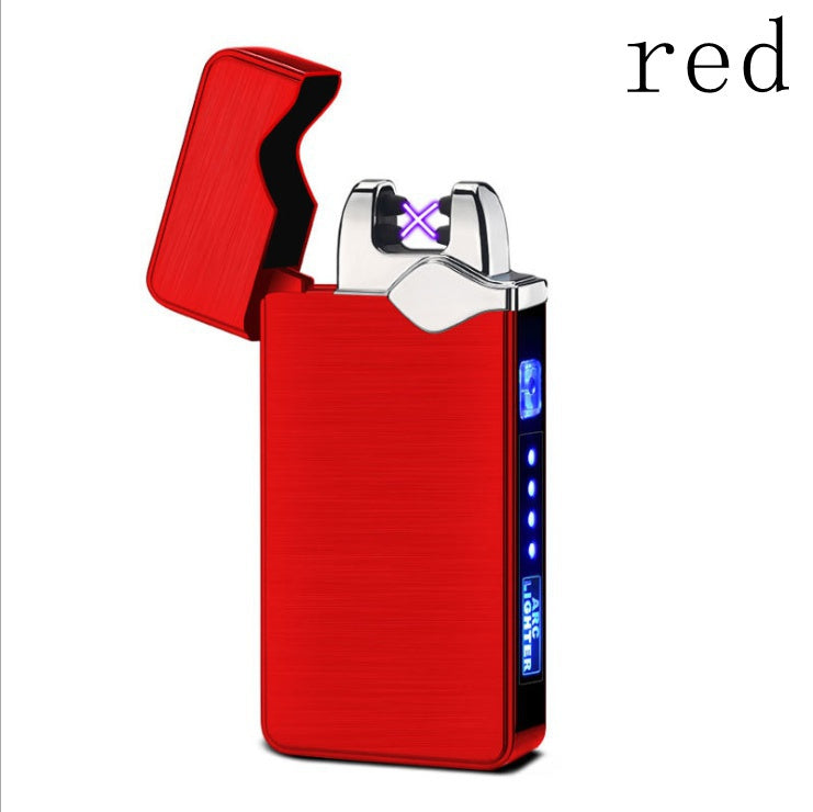 2025 Cigarette Lighter Metal Lighter USB Lighter Rechargeable Lighter Windproof Lighter  Electric Lighters For Sale   Arc Lights| POPOTR™