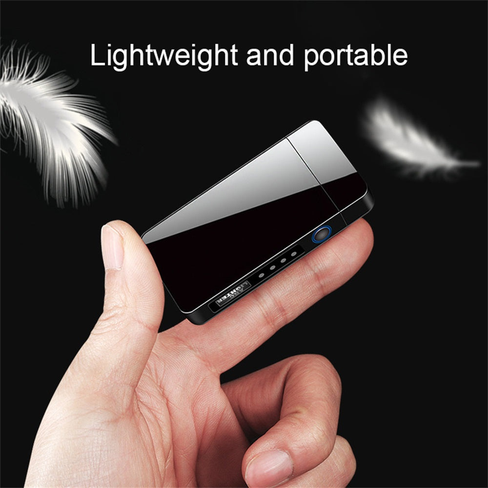 2025 Cigarette Lighter Metal Lighter USB Lighter Rechargeable Lighter Windproof Lighter  Electric Lighters For Sale   Arc Lights| POPOTR™