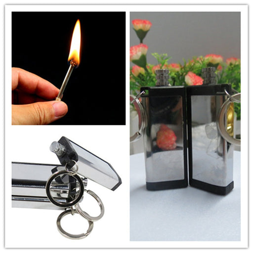 2022 Cigarette Lighter Keychain Lighter Waterproof Lighter  Keychain Lighter Creative Lighters Kerosene Lighter | POPOTR™