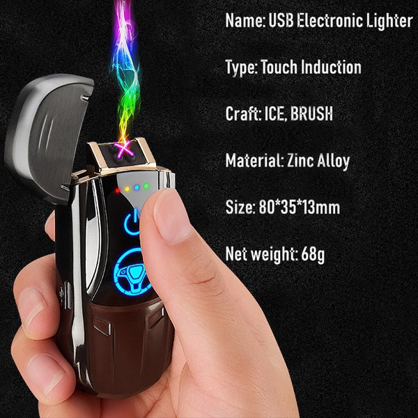 2022 Cigarette Lighter USB Lighter Windproof Lighter Electric Lighters For Sale  | POPOTR™