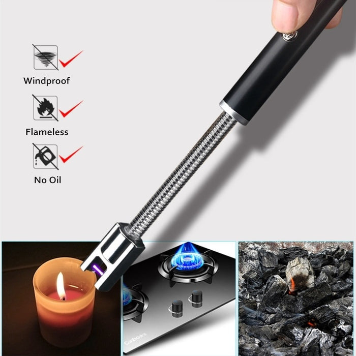 2022 Cigarette Lighter USB Lighter Windproof Lighter Gun Lighter  Arc Lights| POPOTR™