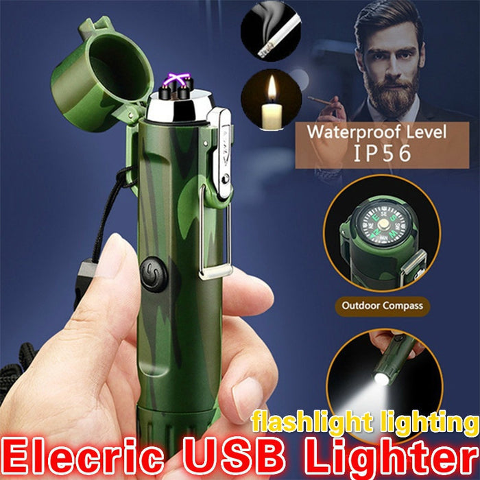 2022 Cigarette Lighter Waterproof Lighter  Arc Lights| POPOTR™