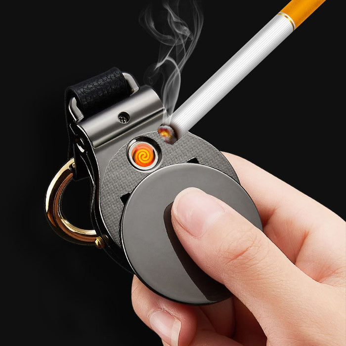 2022 Cigarette Lighter USB Lighter Windproof Lighter Keychain Lighter  Smoking Lighter  Creative Lighters Electric Lighter | POPOTR™