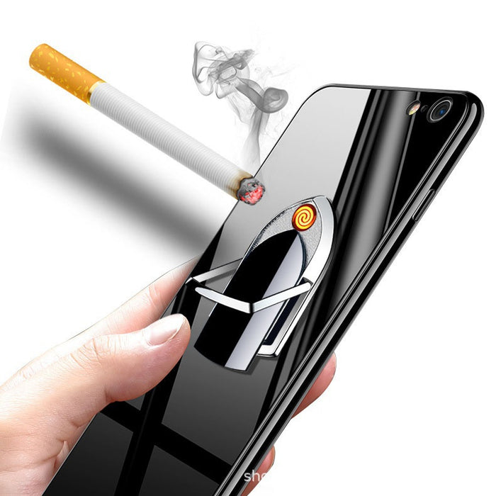2022 Cigarette Lighter USB Lighter Windproof Lighter Rechargeable Lighter | POPOTR™