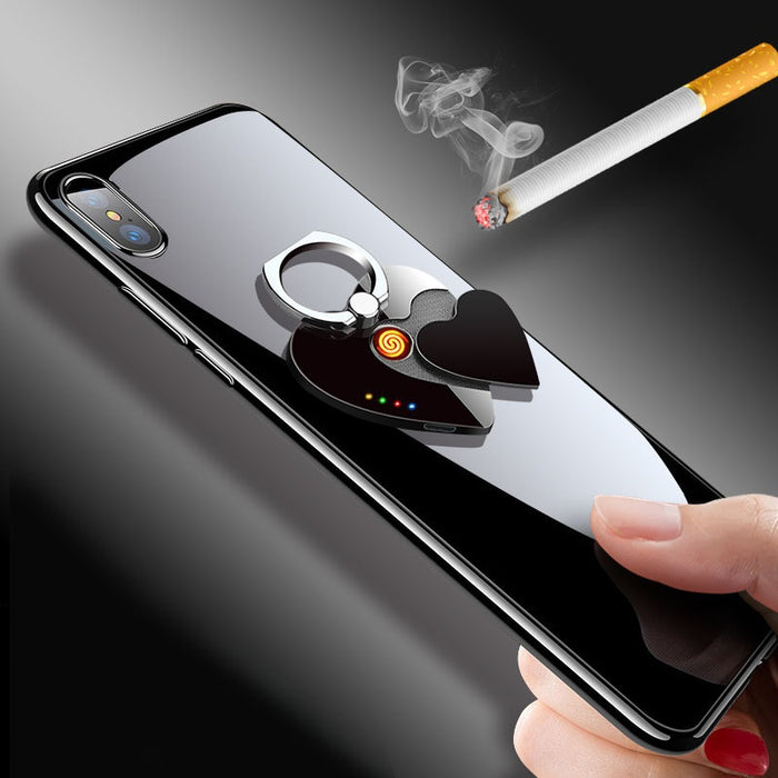 2022 Cigarette Lighter Metal Lighter USB Lighter Windproof Lighter Rechargeable Lighter  Electric Lighter | POPOTR™