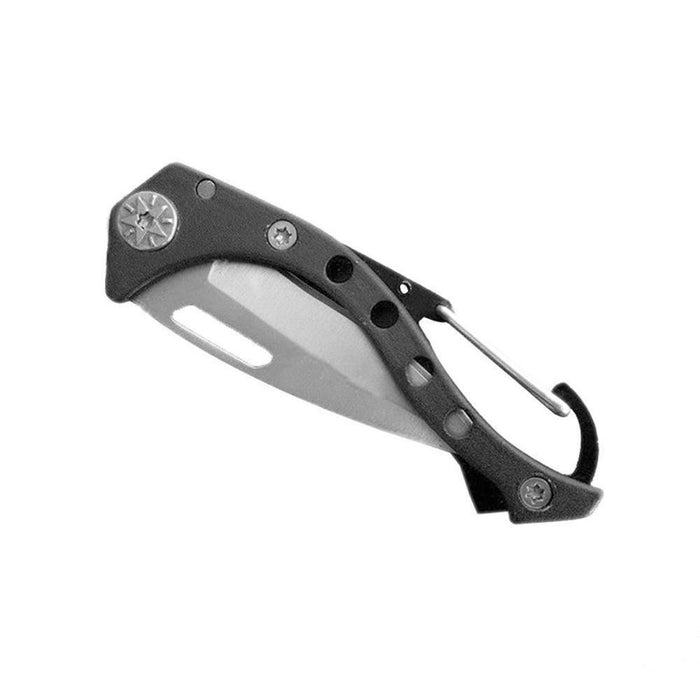 Mini portable folding fruit knife stainless steel folding peeler outdoor survival tool for camping