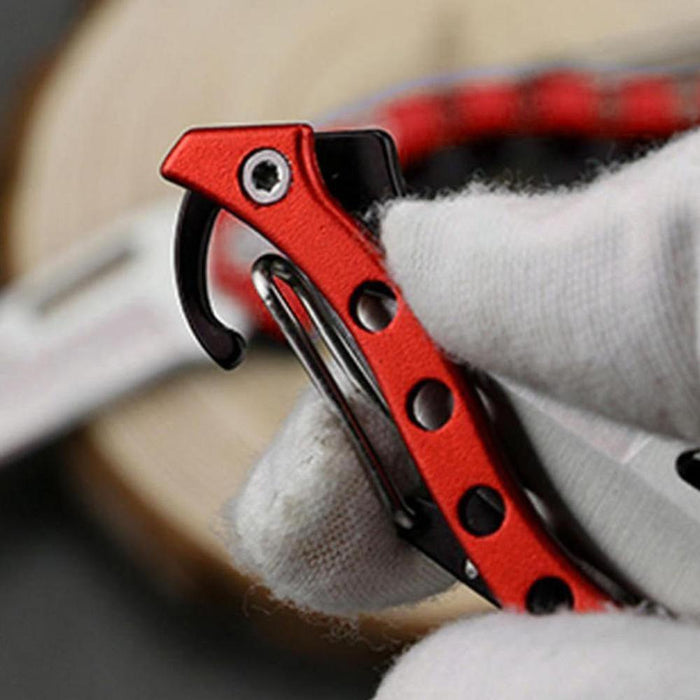 Mini portable folding fruit knife stainless steel folding peeler outdoor survival tool for camping