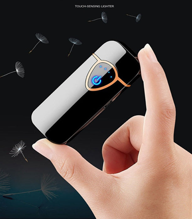 2022 Cigarette Lighter USB Lighter Windproof Lighter Rechargeable Lighter   Electric Lighter Creative Lighters| POPOTR™