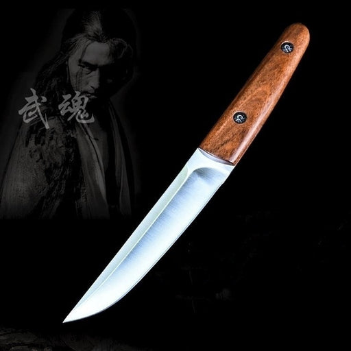 2022 Camping Knife Handle Wood Military Knife Tanto Knife| POPOTR™