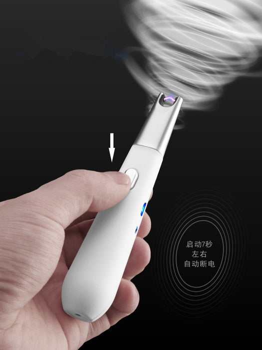 2022 Cigarette Lighter USB Lighter Windproof Lighter Arc Lights| POPOTR™