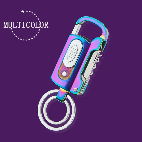 2022 Cigarette Lighter USB Lighter Windproof Lighter Rechargeable Lighter  Keychain Lighter Knife| POPOTR™