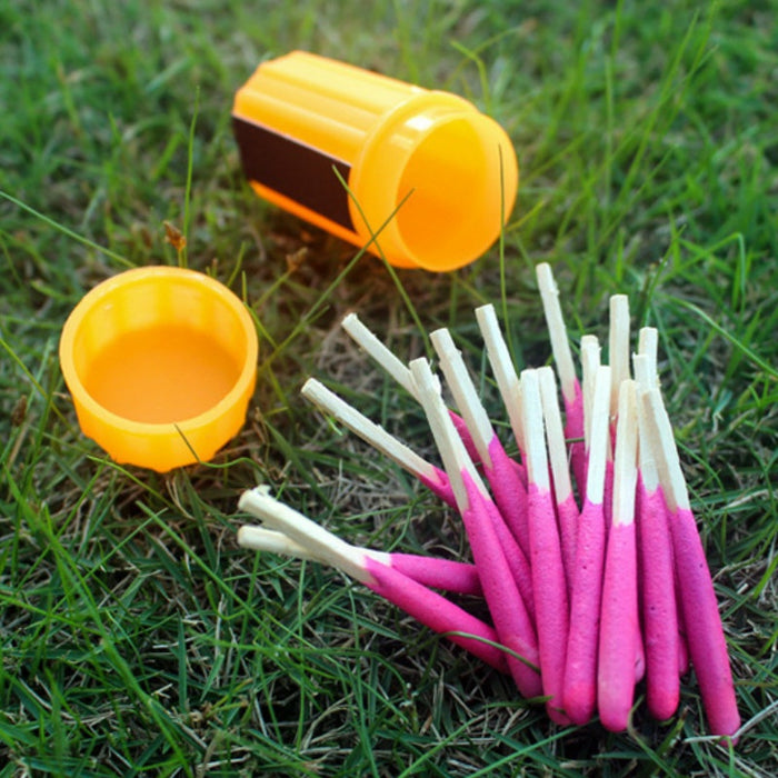 Outdoors Camping Survival Gear Windproof and Waterproof Matches   20PCS/ Bucket