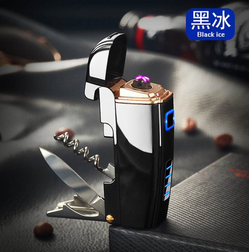 2025 Cigarette Lighter Metal Lighter USB Lighter Windproof Lighter Electric Lighters For Sale Arc Lights| POPOTR™