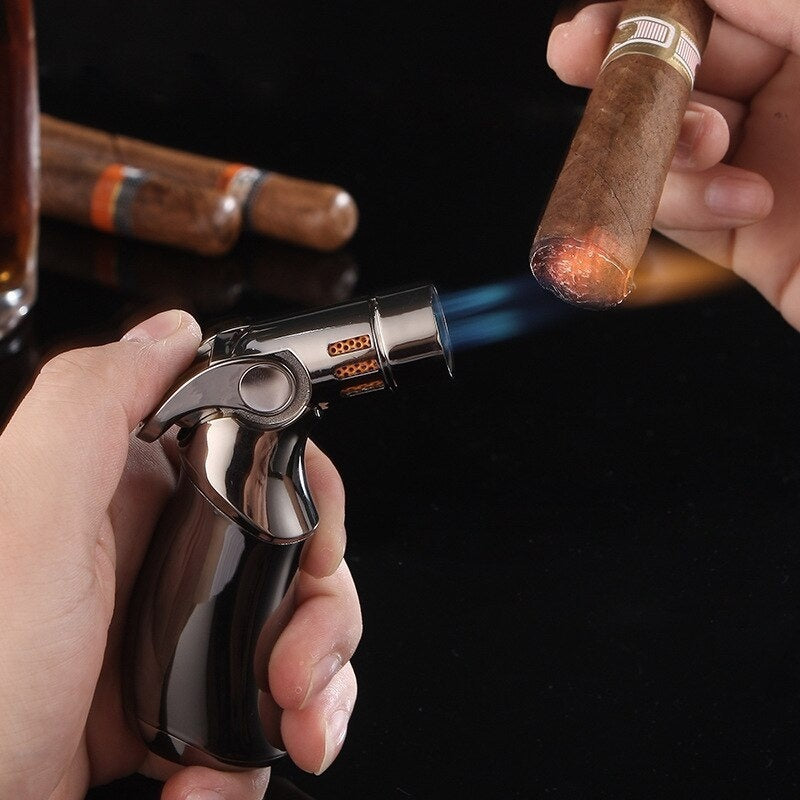 2025 Spray Gun Cigarette Lighter Metal Lighter Torch Windproof Lighter Jet Lighter | POPOTR™