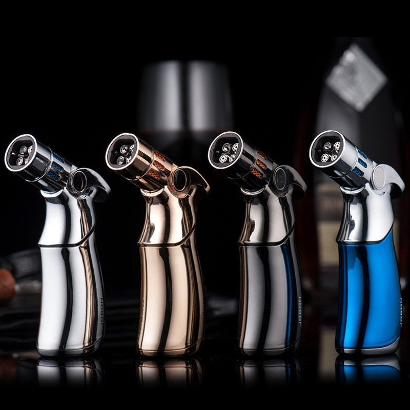 2025 Spray Gun Cigarette Lighter Metal Lighter Torch Windproof Lighter Jet Lighter | POPOTR™