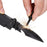 Wth Flint  Camping Knife Flashlight Outdoor Surival Knife  7 in 1 Multi-function Folding Tools