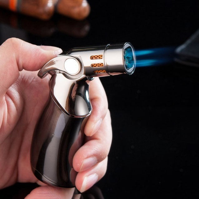 2022 Spray Gun Cigarette Lighter Metal Lighter Torch Windproof Lighter Jet Lighter Cigar lighter  Bunnings | POPOTR™