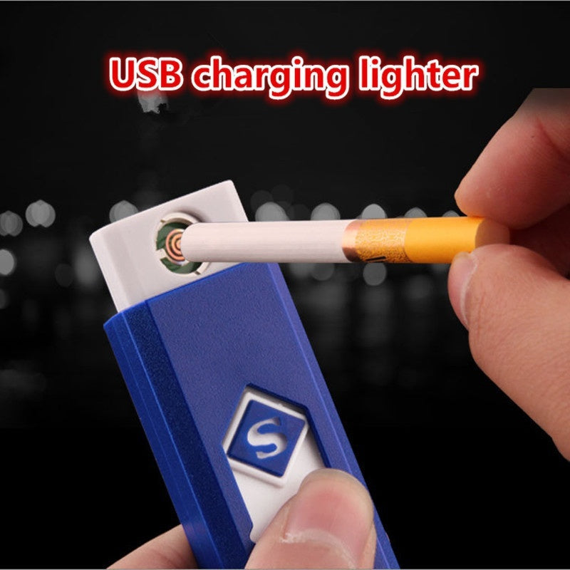 2025 Cigarette Lighter USB Lighter Windproof Lighter Electric Lighter  Rechargeable Lighter  Bunnings | POPOTR™