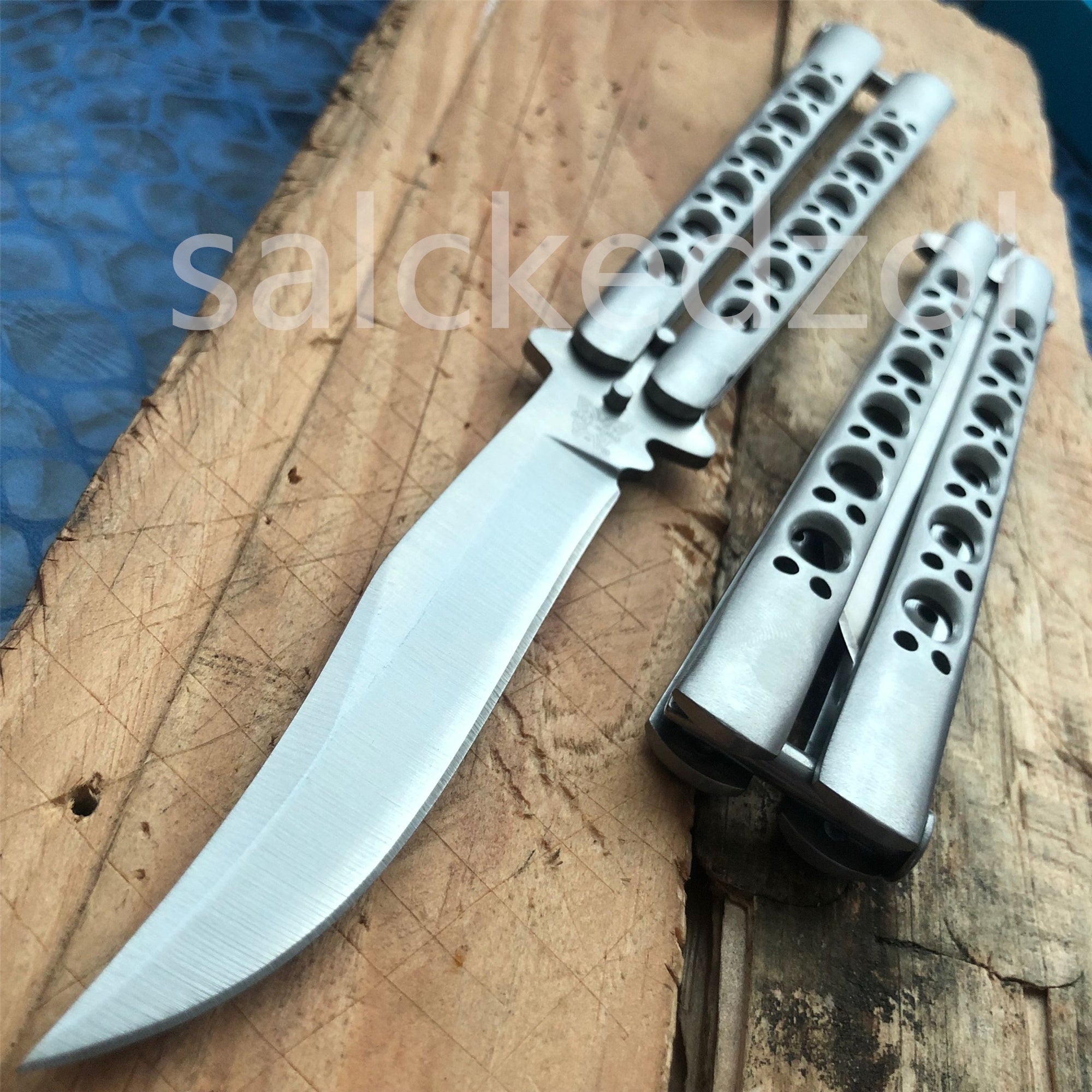 2025 Survival Knife Swiss Army Knife Practice Butterfly Knife Hunting Knife Training Knife Blade| POPOTR™