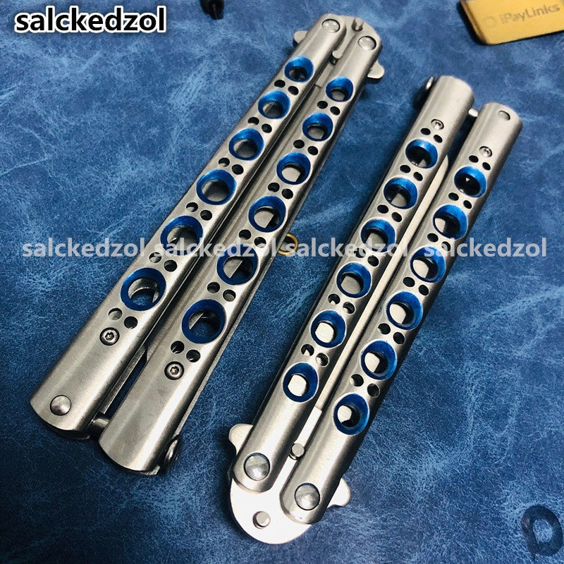 2025 Survival Knife Practice Butterfly Knife Hunting Knife Training Knife Combat Knife | POPOTR™